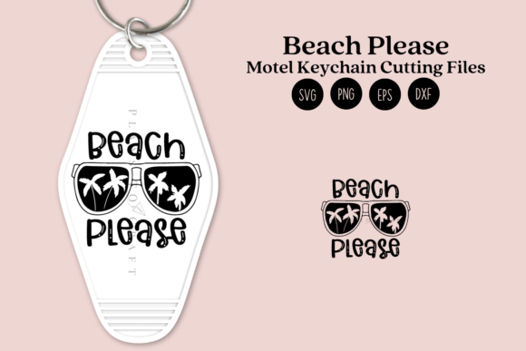 Download Beach Please Summer Motel Keychain SVG - Beach please Collection