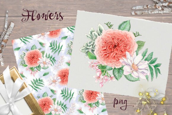 Download Delicate Flowers Print Seamless Pattern - Delicate flowers Collection