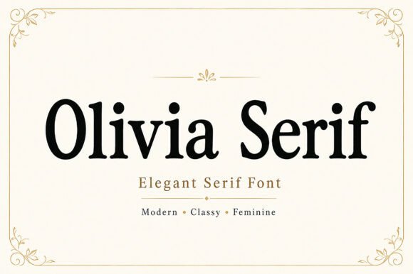 Download Olivia Serif - Serif Collection
