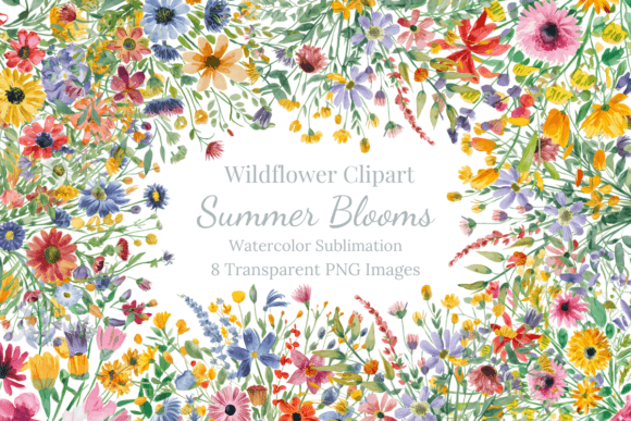 Download Summer Blooms Wildflower Sublimation PNG - Summer blooms Collection