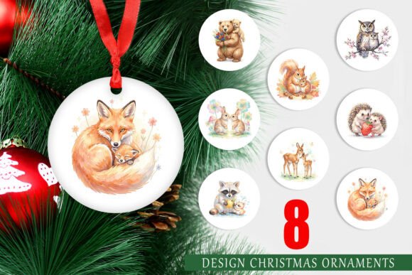 Download Watercolor Forest Animal Ornament PNG - Watercolor forest animal Collection