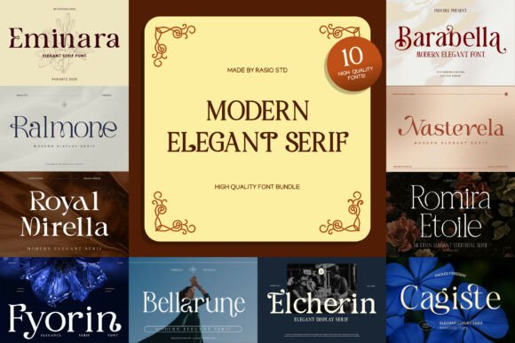 Download Modern Elegant Serif - Serif Collection
