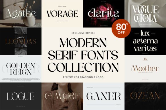 Download Modern Serif Bundle - Serif Collection