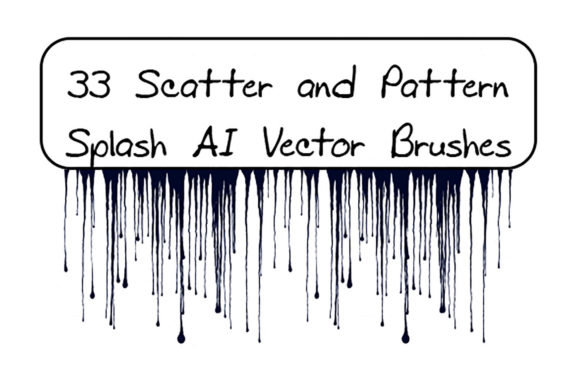 Download 33 Splashes Illustrator Brushes - Premium Resources