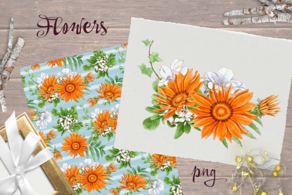 Download Delicate Flowers Print Seamless Pattern - Delicate flowers Collection
