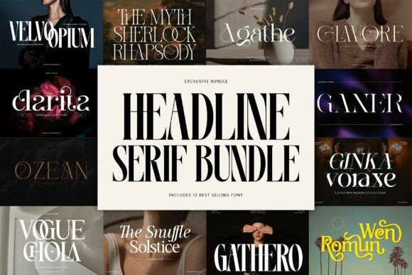 Download Headline Serif Bundle - Serif Collection